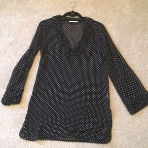 Tory Burch black and white top